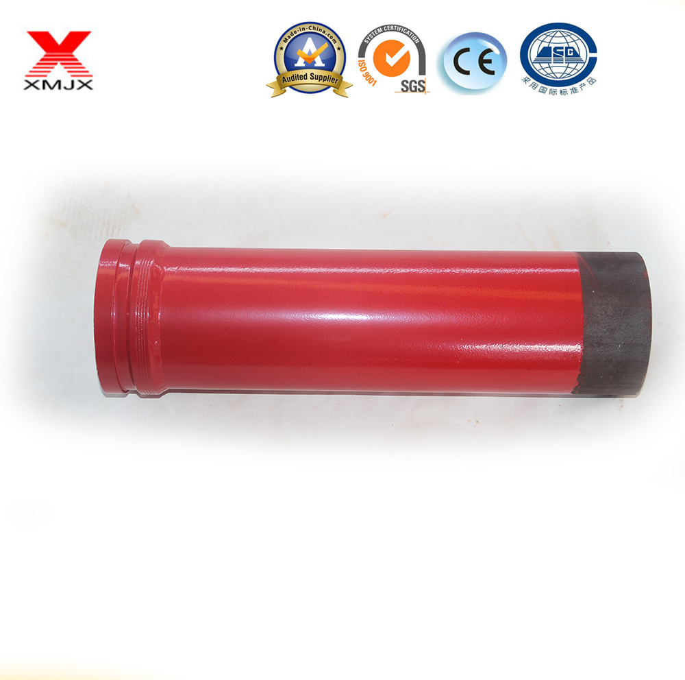 Concerete Pump အစိတ်အပိုင်းများ Wear Resistant Pipe Dn125