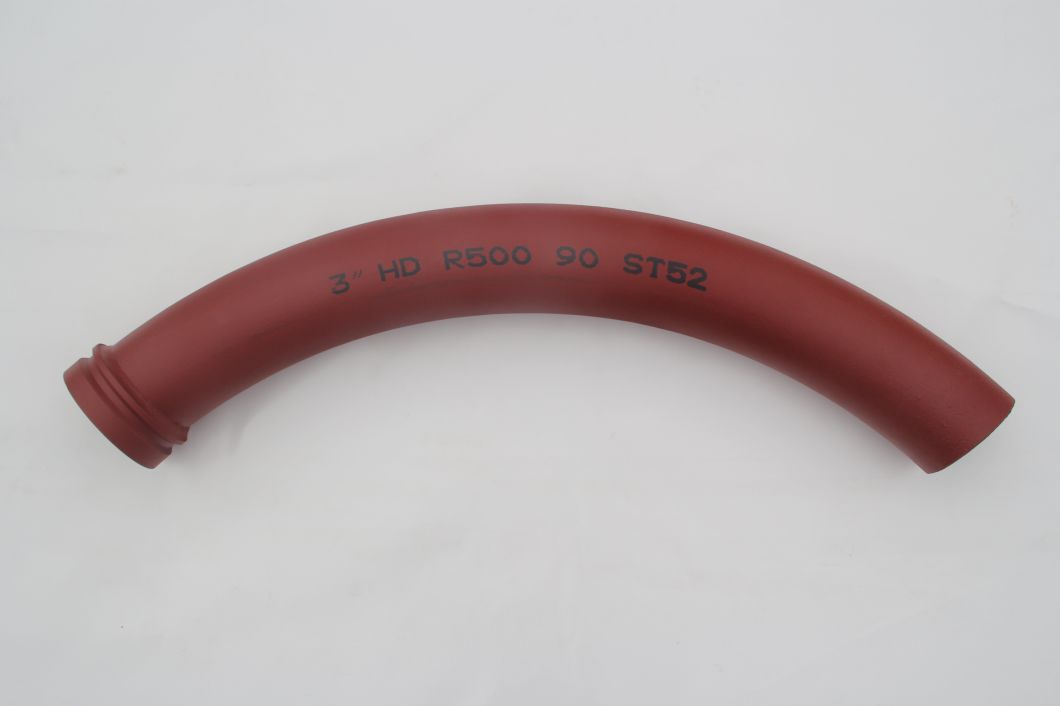 DN80 R500 Concrete Pump Delivery Bend/Elbow Pipe