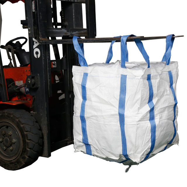 Egp 100% Nytt material PP Bulk Bag Vävd Big Bag 1 Ton 1,5 Ton