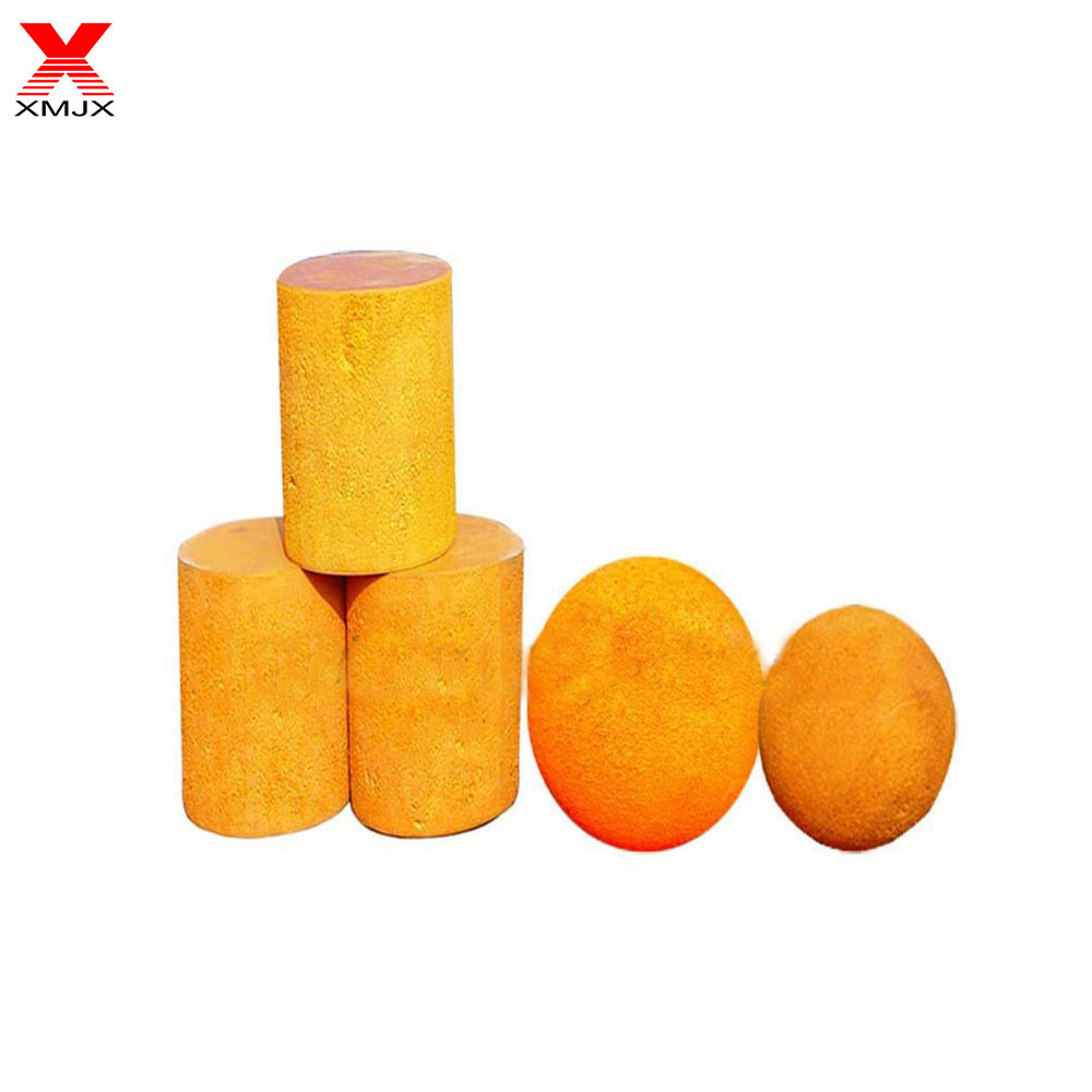 Sponge Foam Ball (25mm~133mm) untuk Pipa (gas, minyak, air, botol, cangkir)