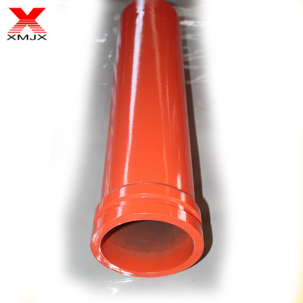 China Factory 7.7mm ferhurde kraag Double Wall Concrete Pump Pipe