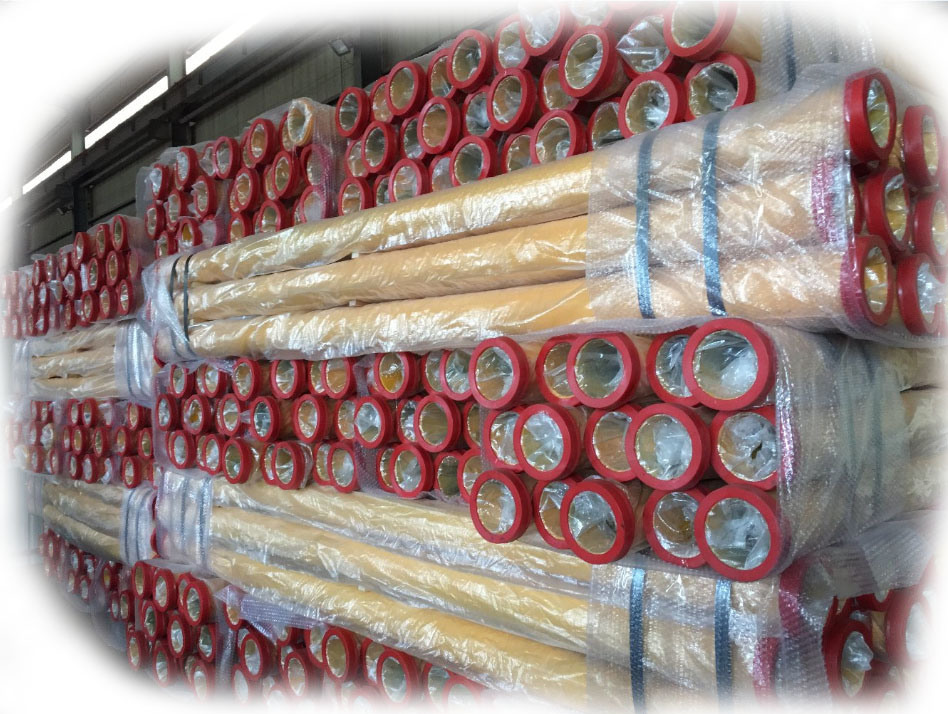 Tubo di linea per attrezzature per pompe per calcestruzzo da costruzione nel settore edile