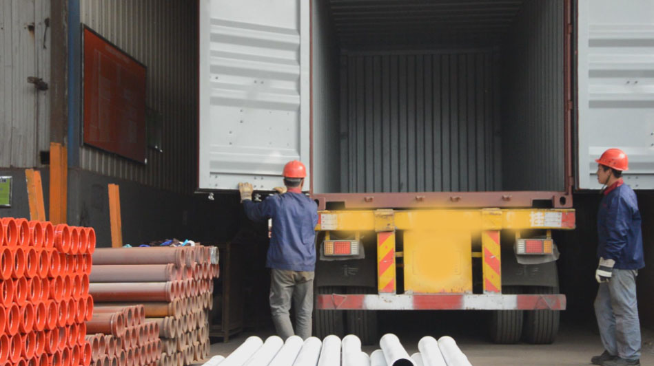 Esportazione di tubi di consegna di pompa di béton resistente à l'usura in l'Arabia Saudita