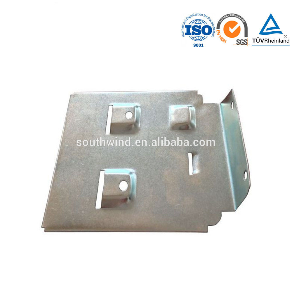 Piezas de metal de prensa de galvanización personalizada de acero