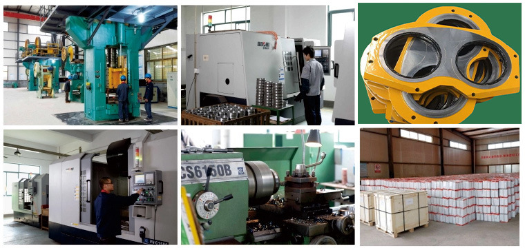 Carbide Concrete Pump Wear Plate Made in China para sa Pm
