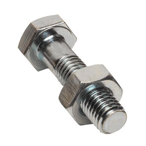 China Fabrication Customized Galvanized Carbon Steel Hex Bolt and Nut