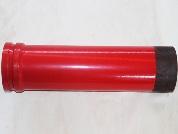 Tubo de bomba de formigón de pintura vermella de parede xemelga para Schwing Pm
