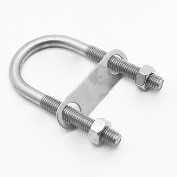 Polished Surface Steel Pipe U Bolt Clamp