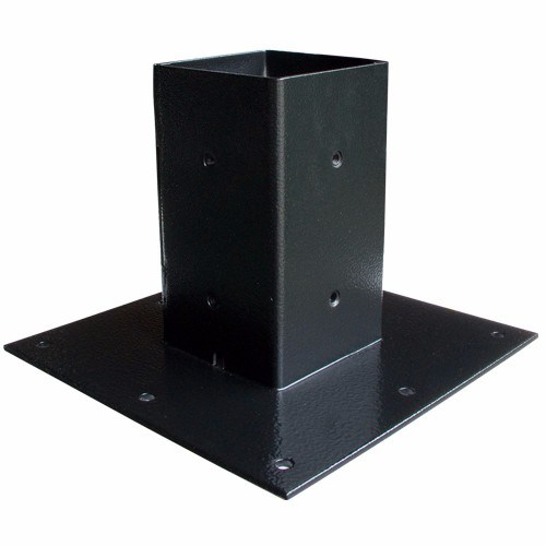 Pedestal metàl·lic de suport de base de soldadura d'estampació quadrada de disseny personalitzat