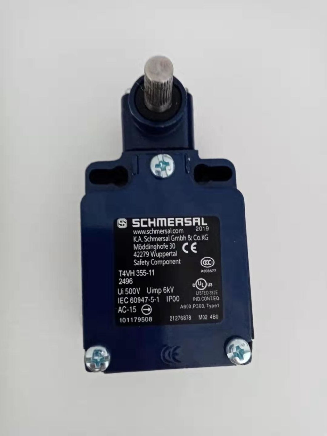 Interruptor de límite Schmersal T4vh 355-11-2496 Pezas da bomba