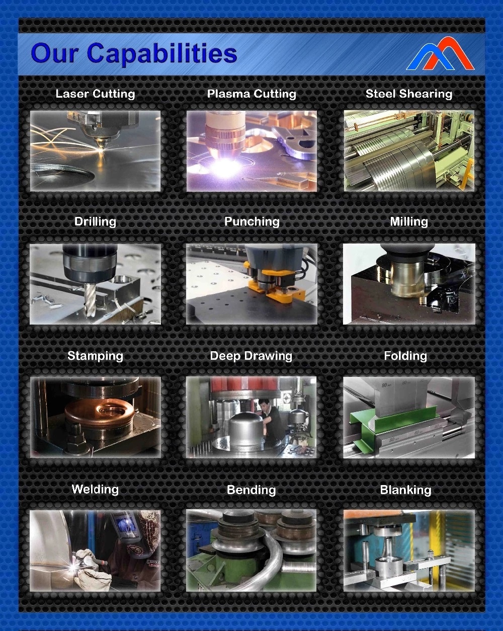 Custom Made Sheet Metal Stainless Steel Welding Machine Parts Fabrication
