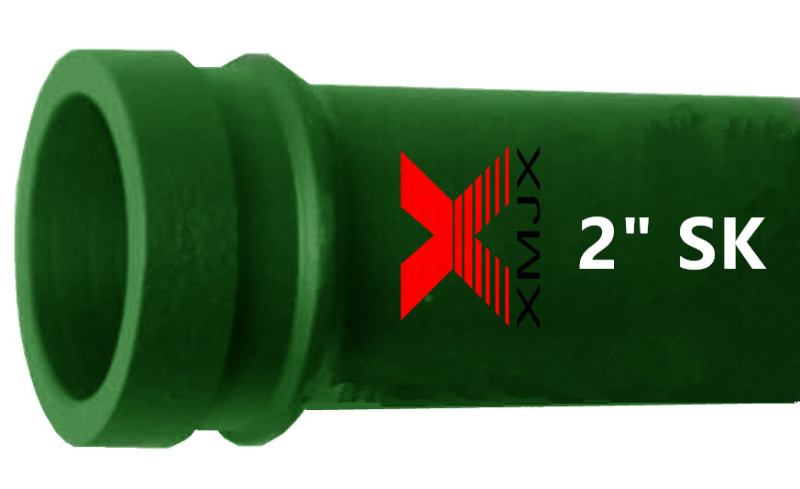 Tirela Pump Wear Resistant Pipe pẹlu HD Flange Dn100-4 ''