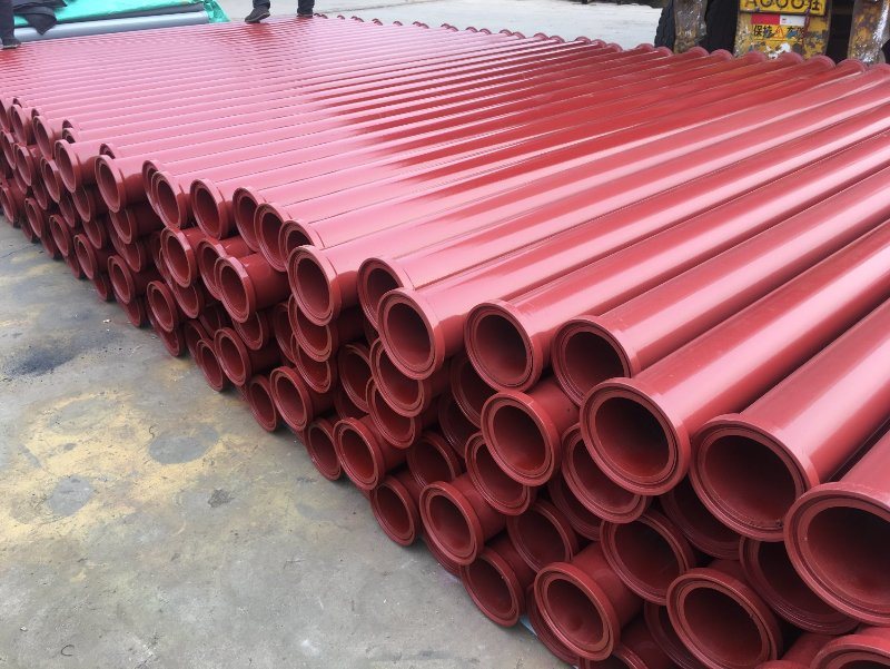 Trailer Pump Wear Resistant Pipe with Zx/FM Flange