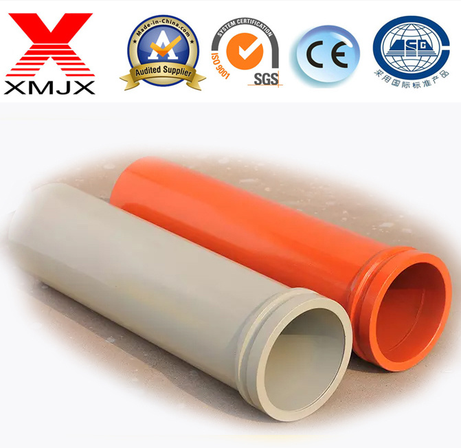Concrete Pump Delivery Pipe Tube St52 Double Layer Single Layer