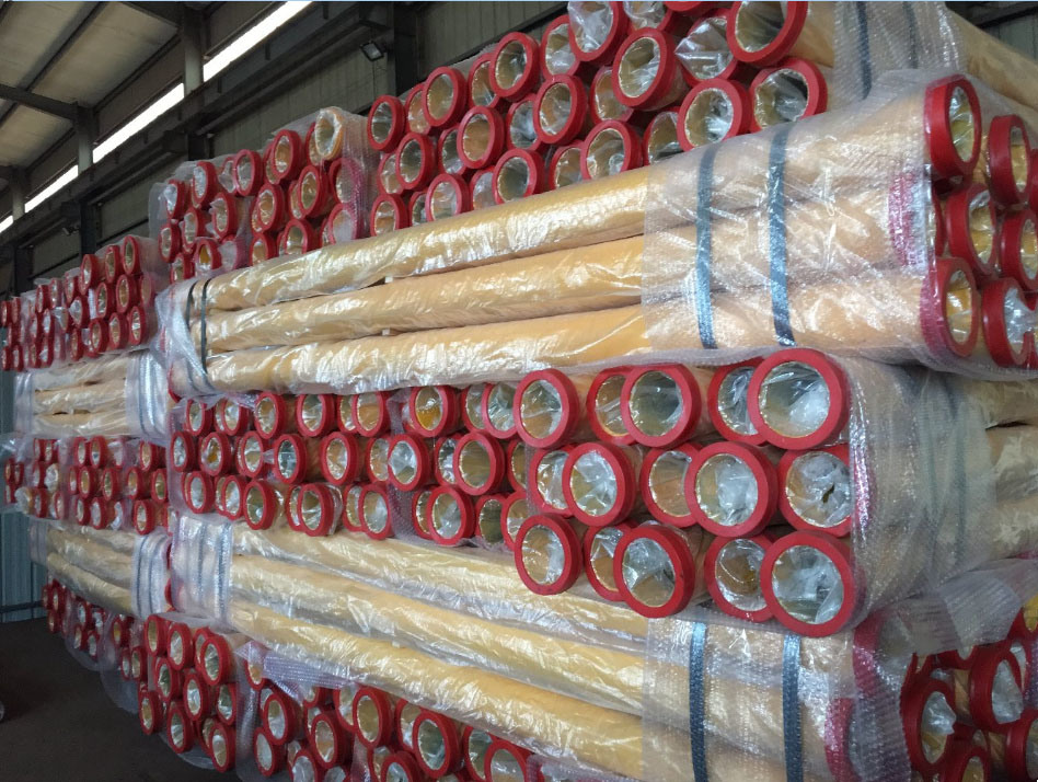 Wear Resistant Concrete Pump Booms Automatic Welding St52 Steel Tube