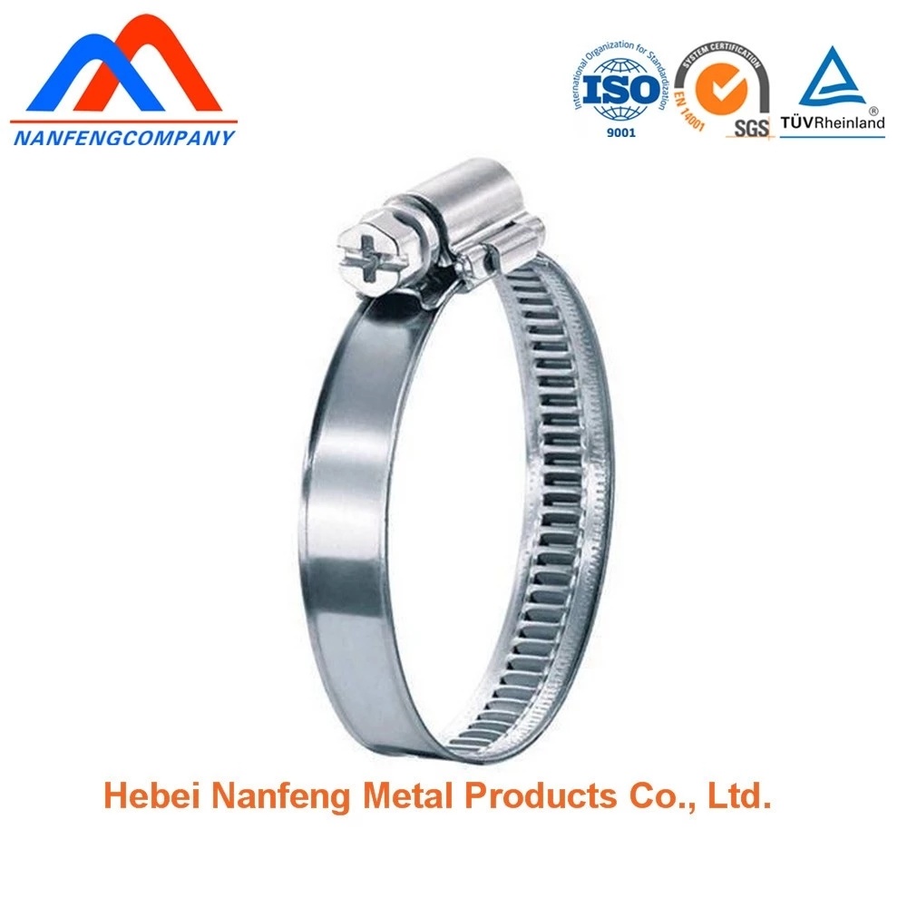 Hoop Iron Hose Clamp for Kinds of Pipe