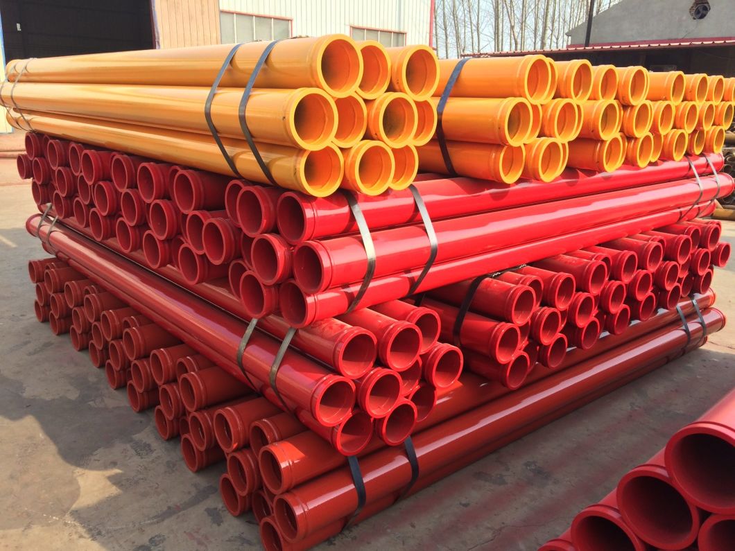 Wear Resistant Concrete Pump Booms Automatic Welding St52 Steel Tube