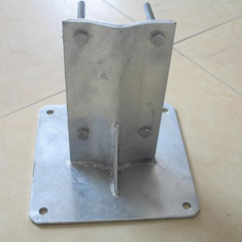 Customized Design Square Stamping Welding Base Support Metal Pedestal