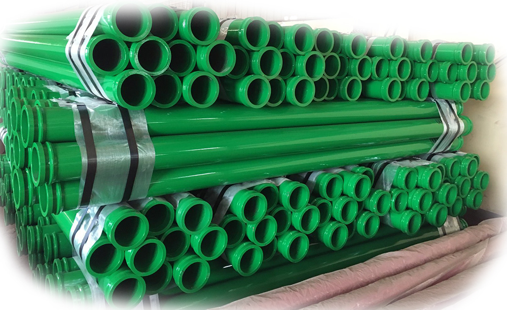 Double Wall Concrete Pump Pipe DN112 3m Seamless Twin Pipe