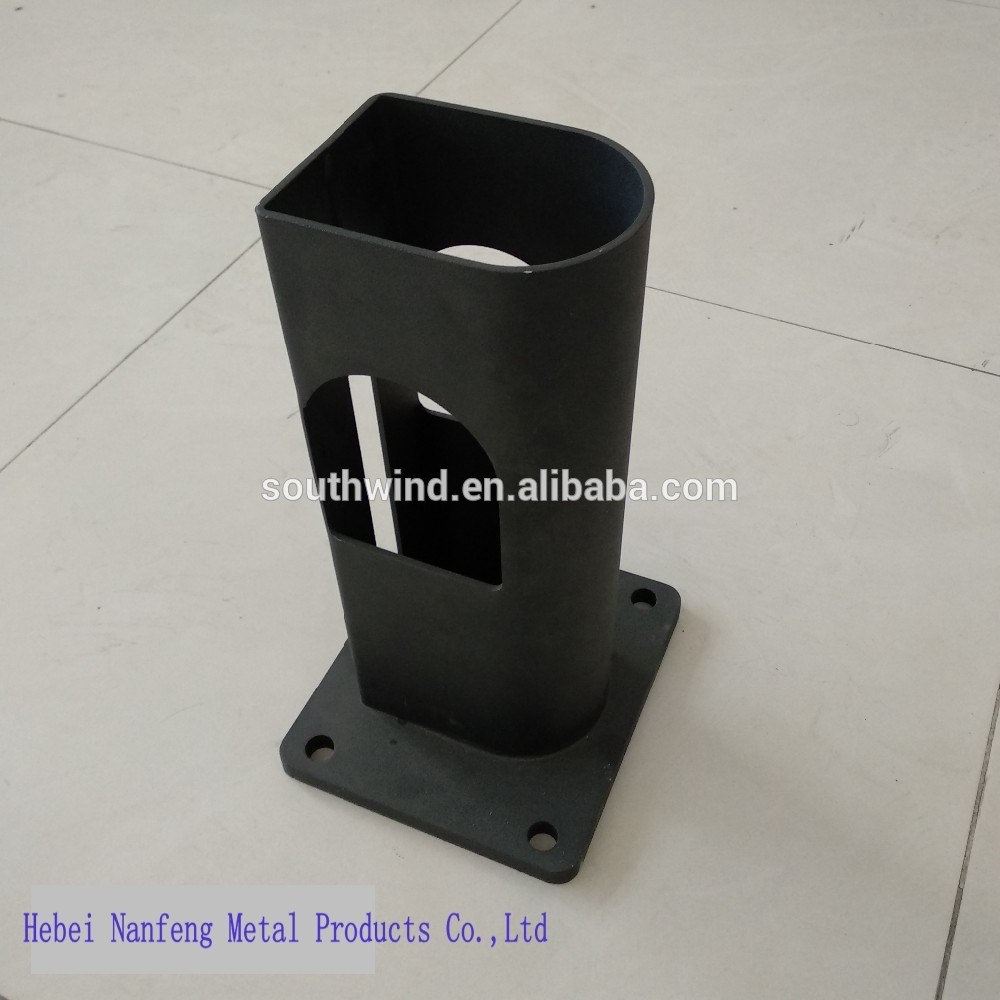 Customized Design Square Stamping Welding Base Support Metal Pedestal