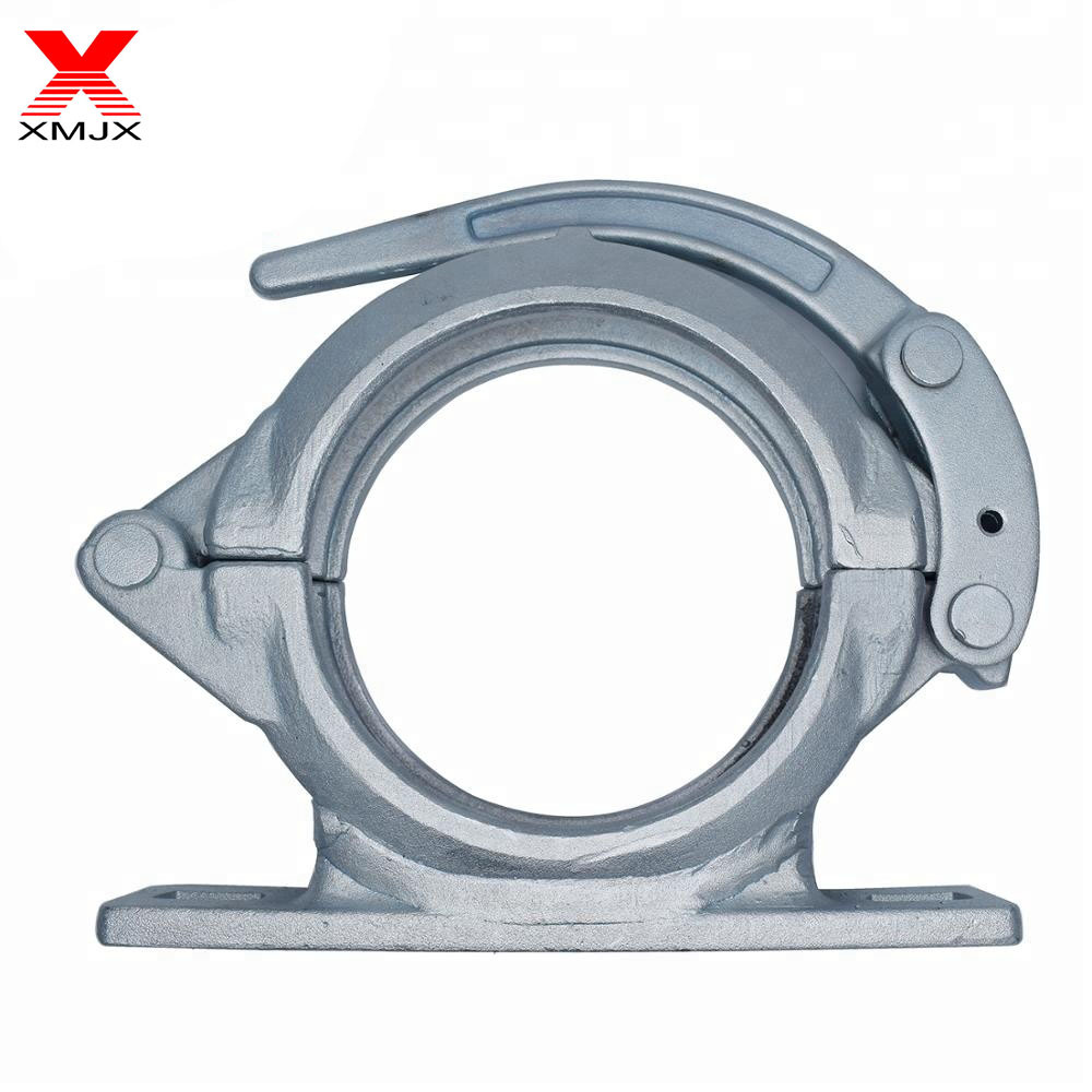 Forged Concrete Pump Coupling with Mounting Base