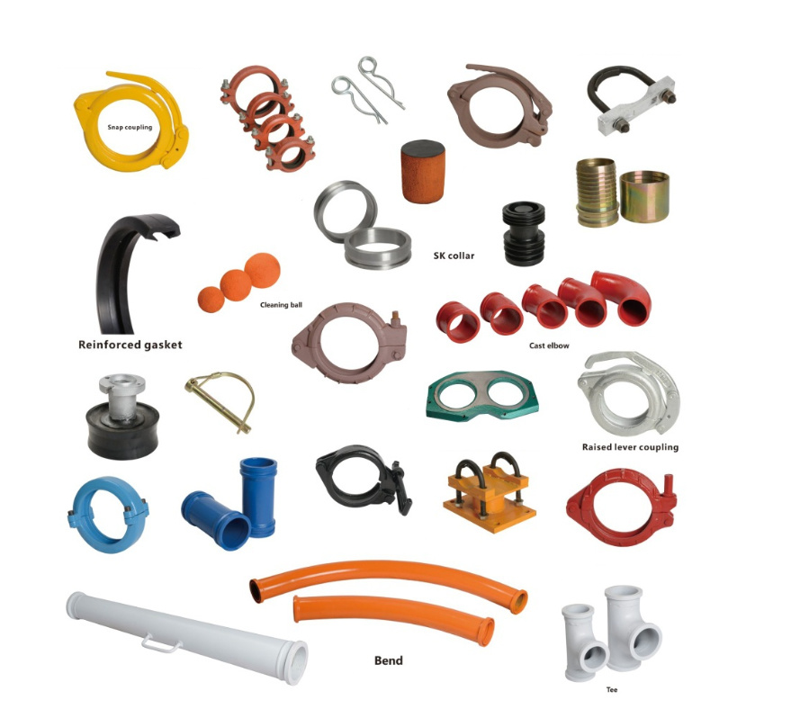 Accessories for Wear Glass and Cutting Ring in Concrete Pump Heavy Equipment