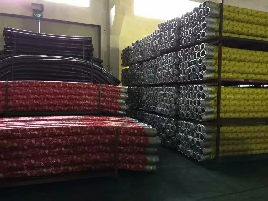 High Quality Concrete Pump Rubber Hose with Double Ends