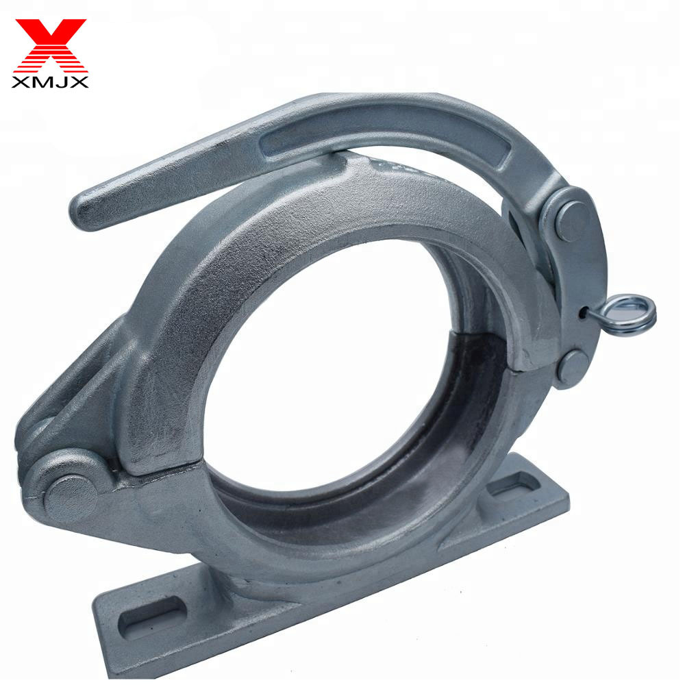 Forged Concrete Pump Coupling with Mounting Base