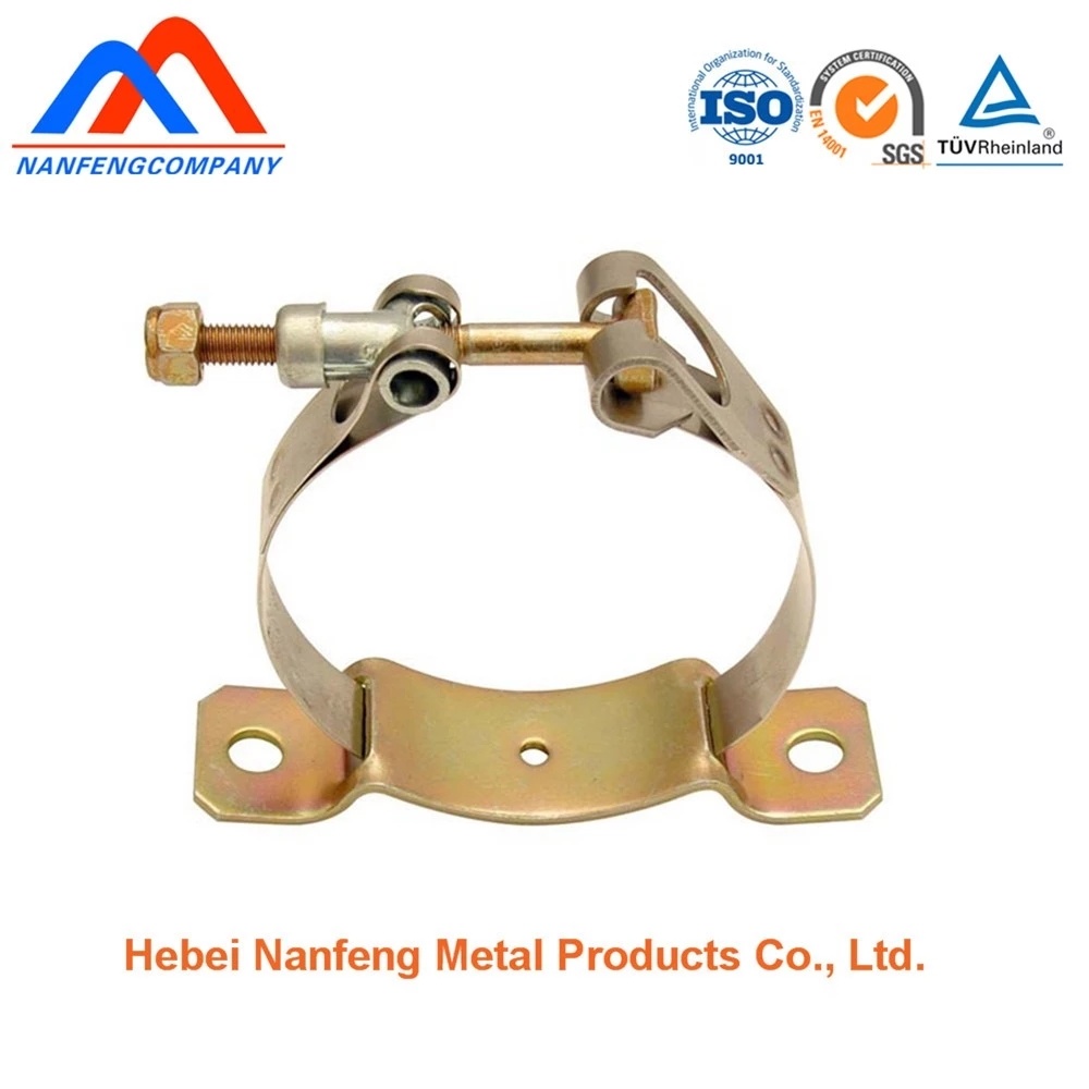 Hoop Iron Hose Clamp for Kinds of Pipe