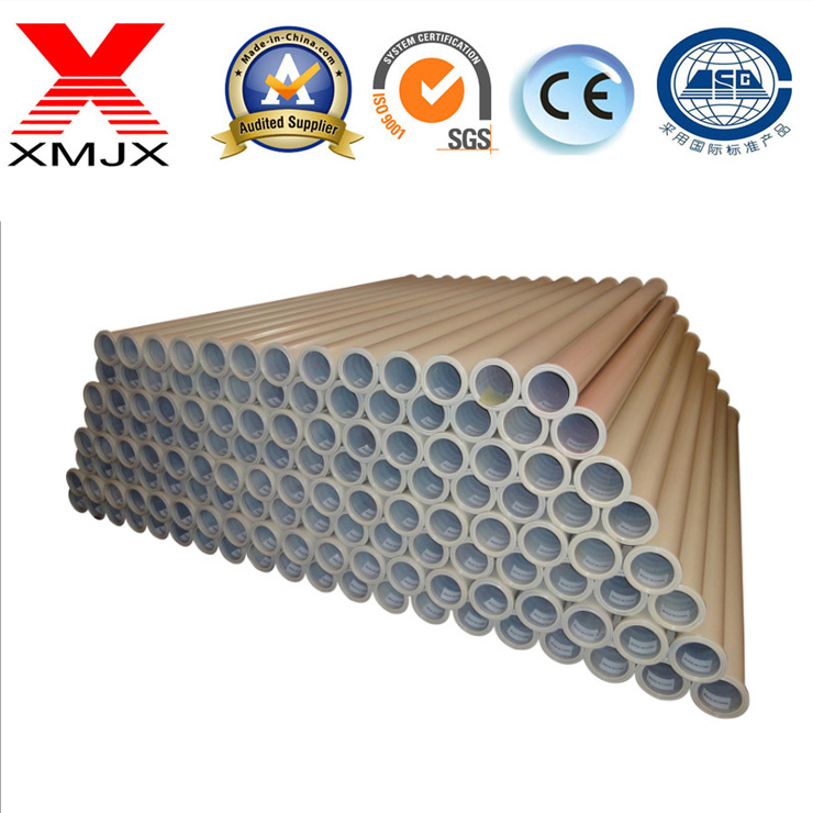 Concrete Pump Delivery Pipe Tube St52 Double Layer Single Layer