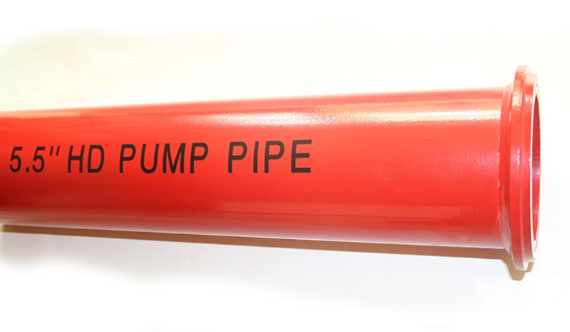 Hot Sales 5'' Concrete Pump Parts Pipe with Zx Flange