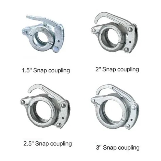 Pipe Couplings Pipe Clamps for Concrete Pump Truck Spare Parts